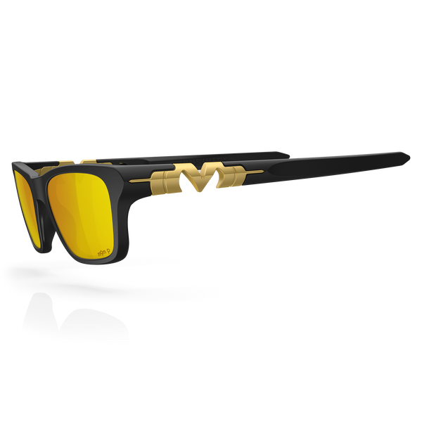 Business - Matte Black / Gold Plasmachromatic Polarized