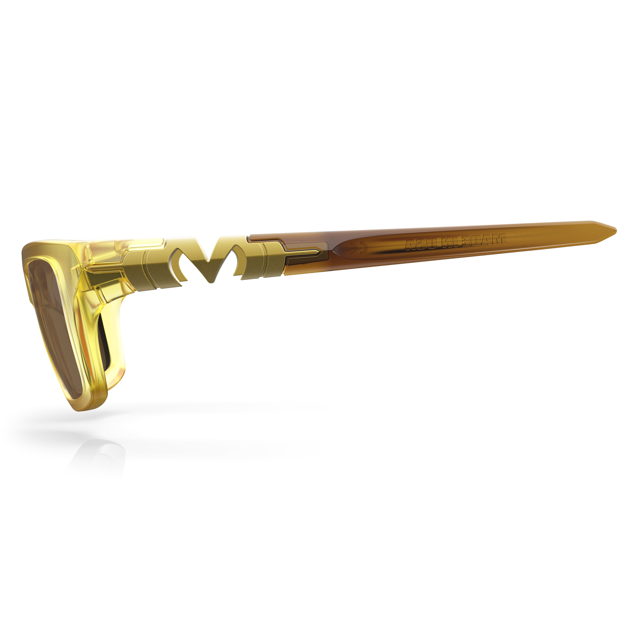 Pleasure - Matte Vintage Yellow / Amber / Sepia